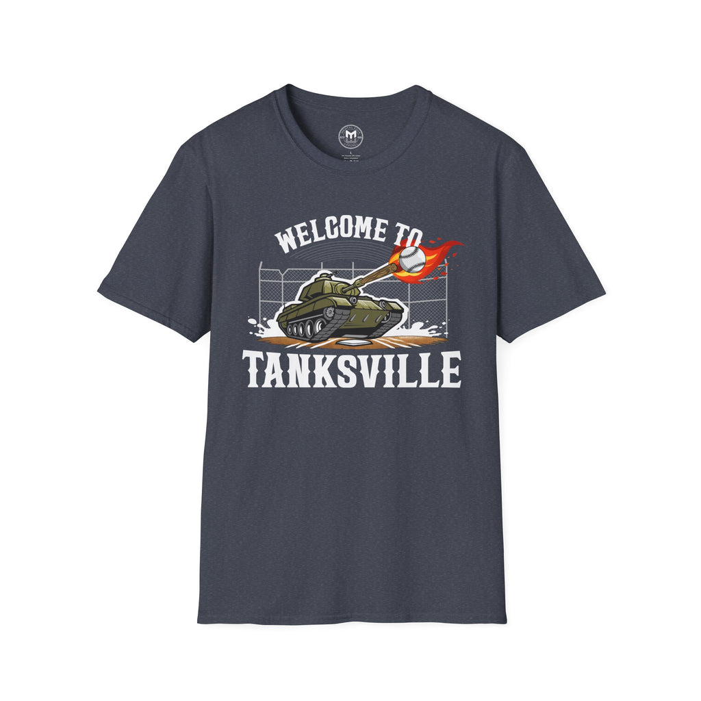 Welcome to Tanksville Tank Adult T-Shirt