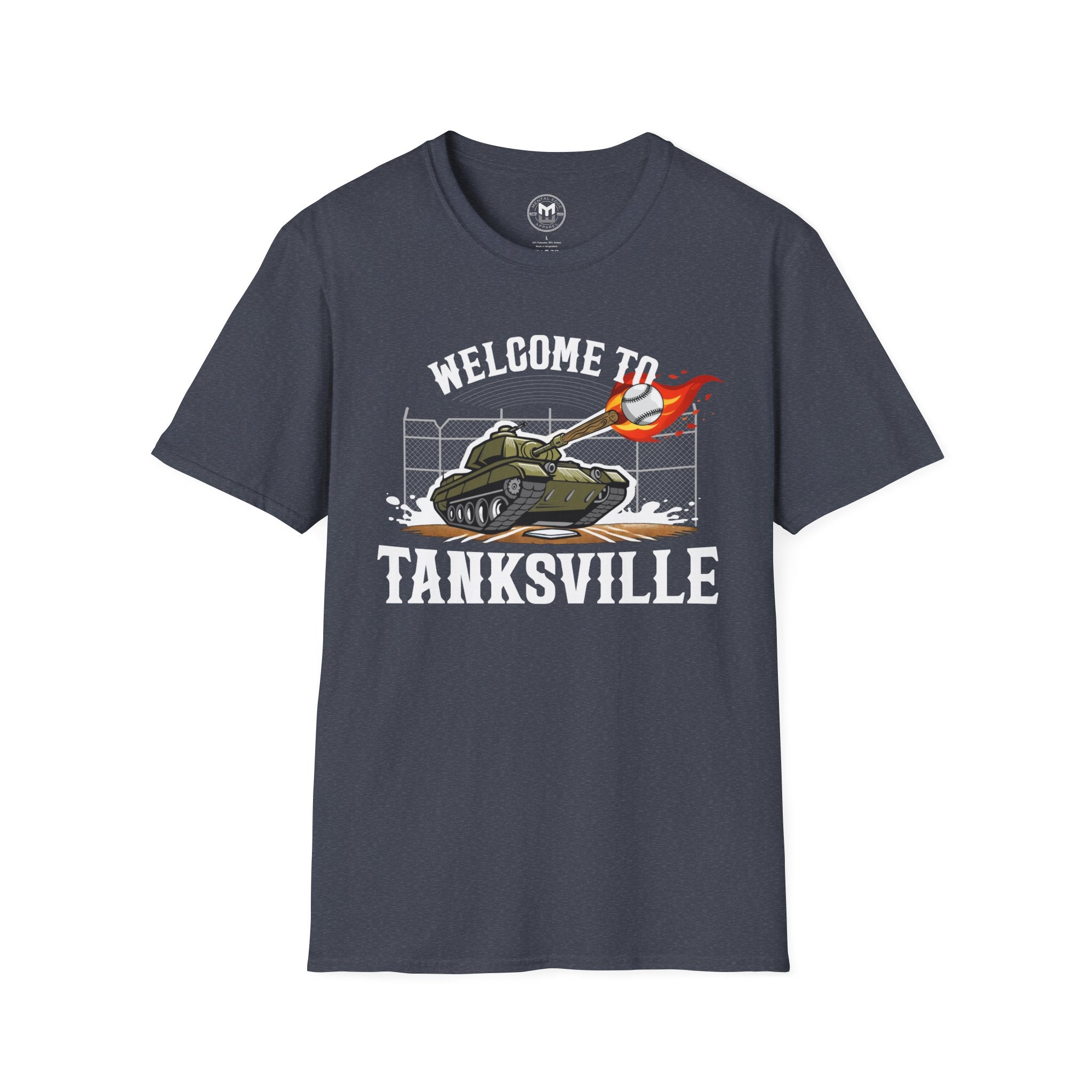 Welcome to Tanksville Tank Adult T-Shirt