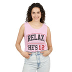 Relax... He's 12 Parent Tank Top