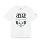 Relax… He's 8 Baseball Parent Tee