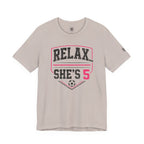 Relax... She’s 5 Soccer Mom Tee