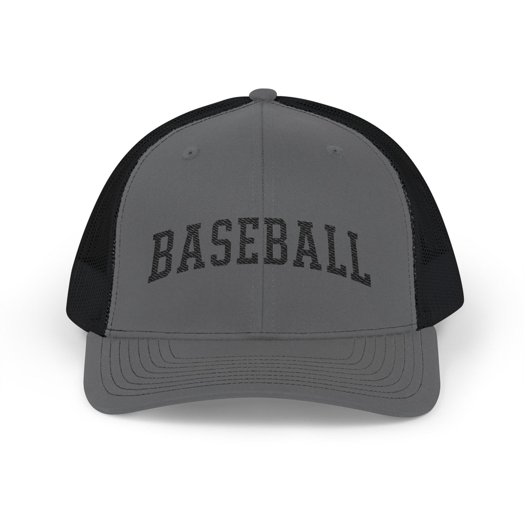 Baseball Trucker Cap – Vintage Distressed Baseball Snapback