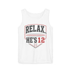 Relax... He's 12 Parent Tank Top