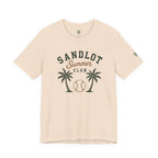 Sandlot Summer Club T-Shirt — Retro Baseball Palm Tree Tee