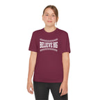 Believe Big Youth Baseball Dri Fit Tee