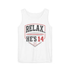 Relax... He's 14 Baseball Parent Tank Top