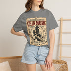 Adult Unisex "Chin Music Enforcer of Heat" Baseball Pitchers Comfort Colors Garment-Dyed T-shirt