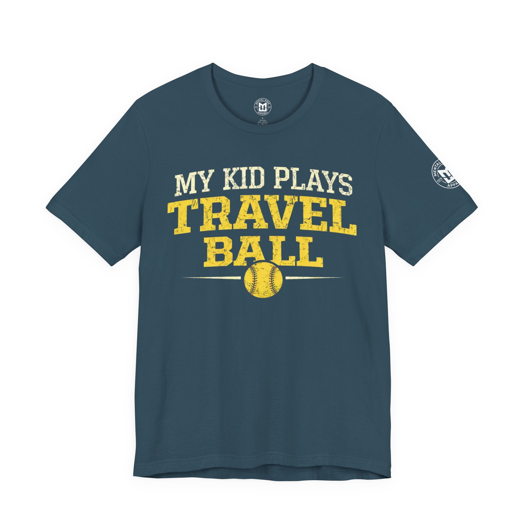 My Kid Plays Travel Ball Softball Women's T-Shirt