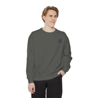 Baseball Sweatshirt — "Live Love Baseball" Vintage Sunset Crewneck Unisex