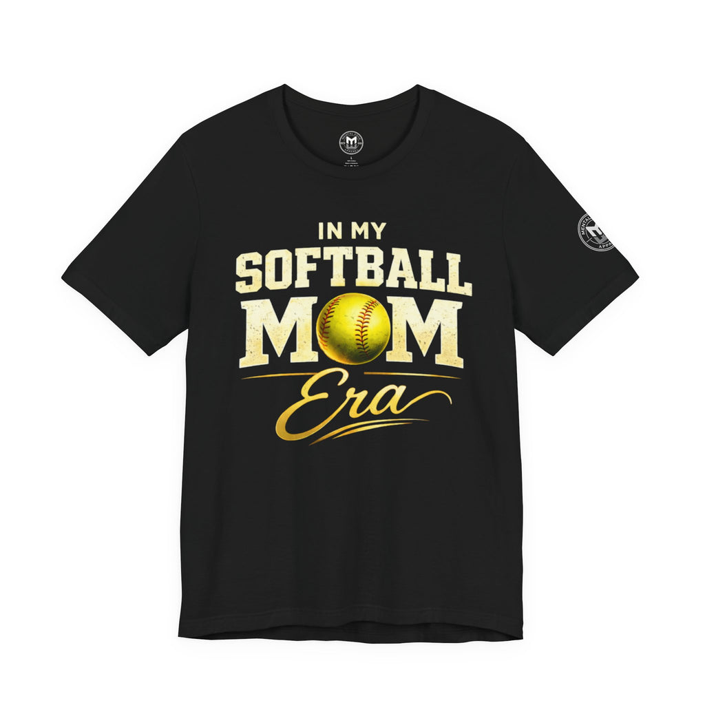"In My Softball Mom Era" Softball Mom —Graphic Shirt