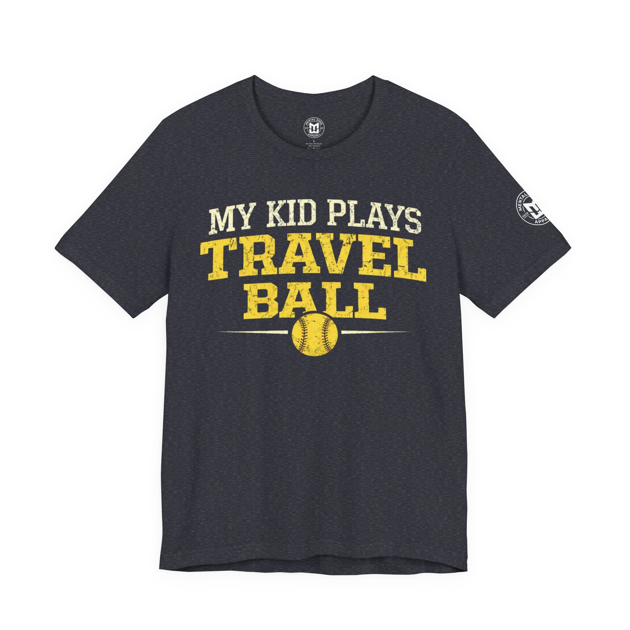 My Kid Plays Travel Ball Softball Women's T-Shirt