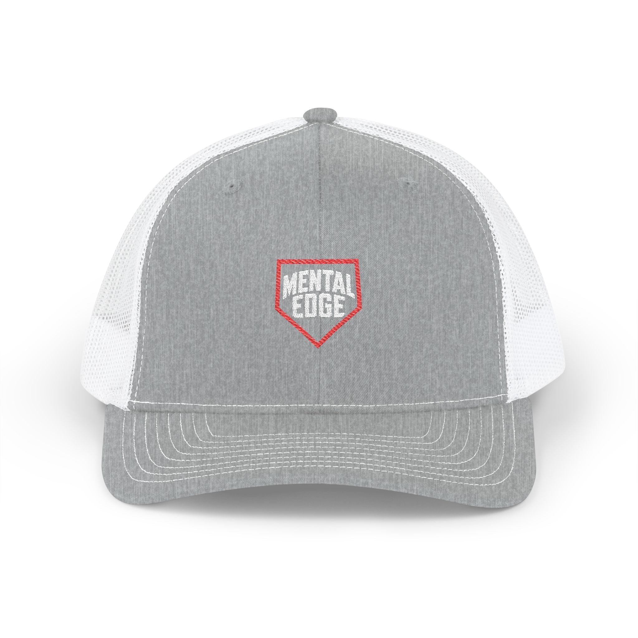Mental Edge Trucker Cap — Retro Patch Snapback Hat
