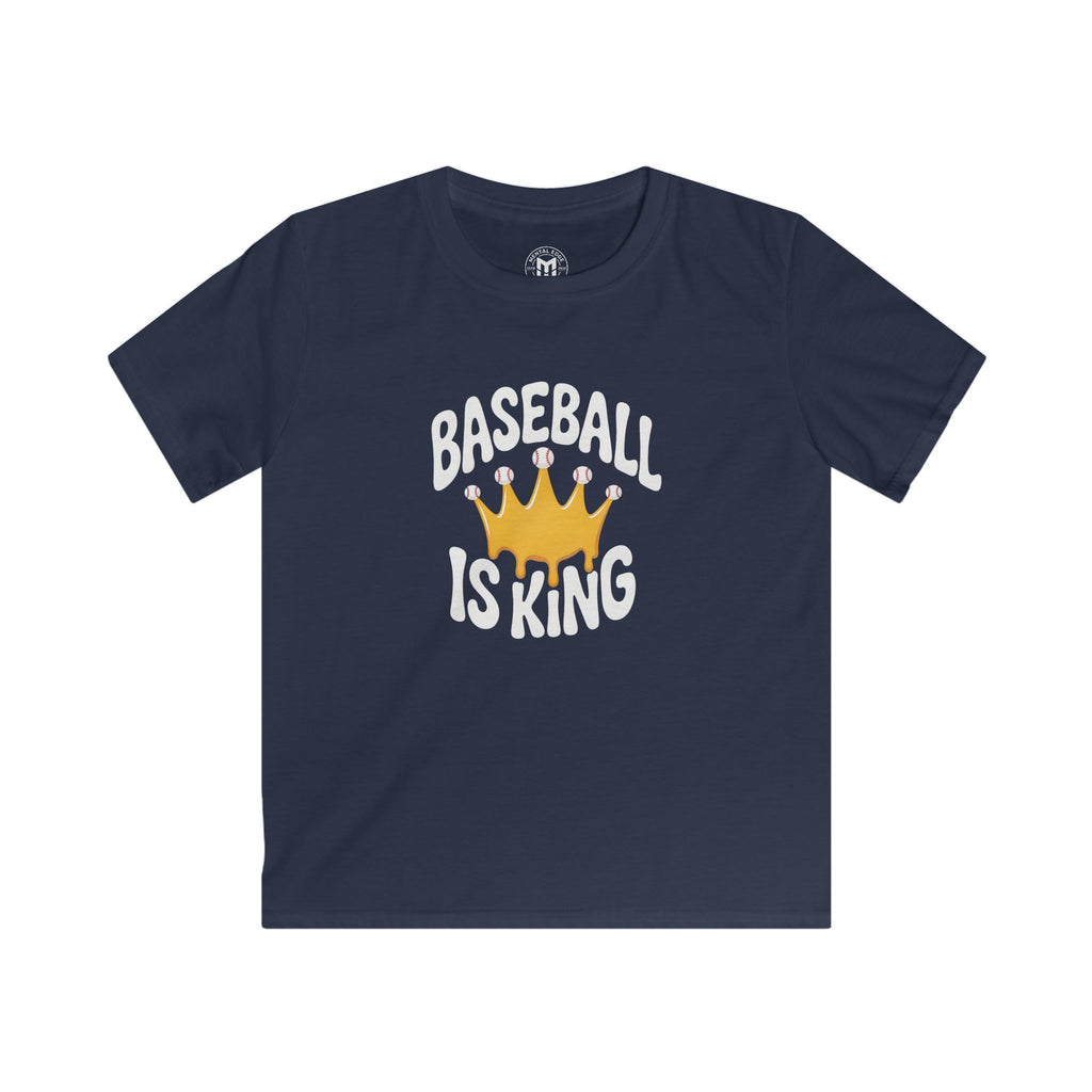 Kids Baseball Is King Tee