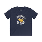 Kids Baseball Is King Tee