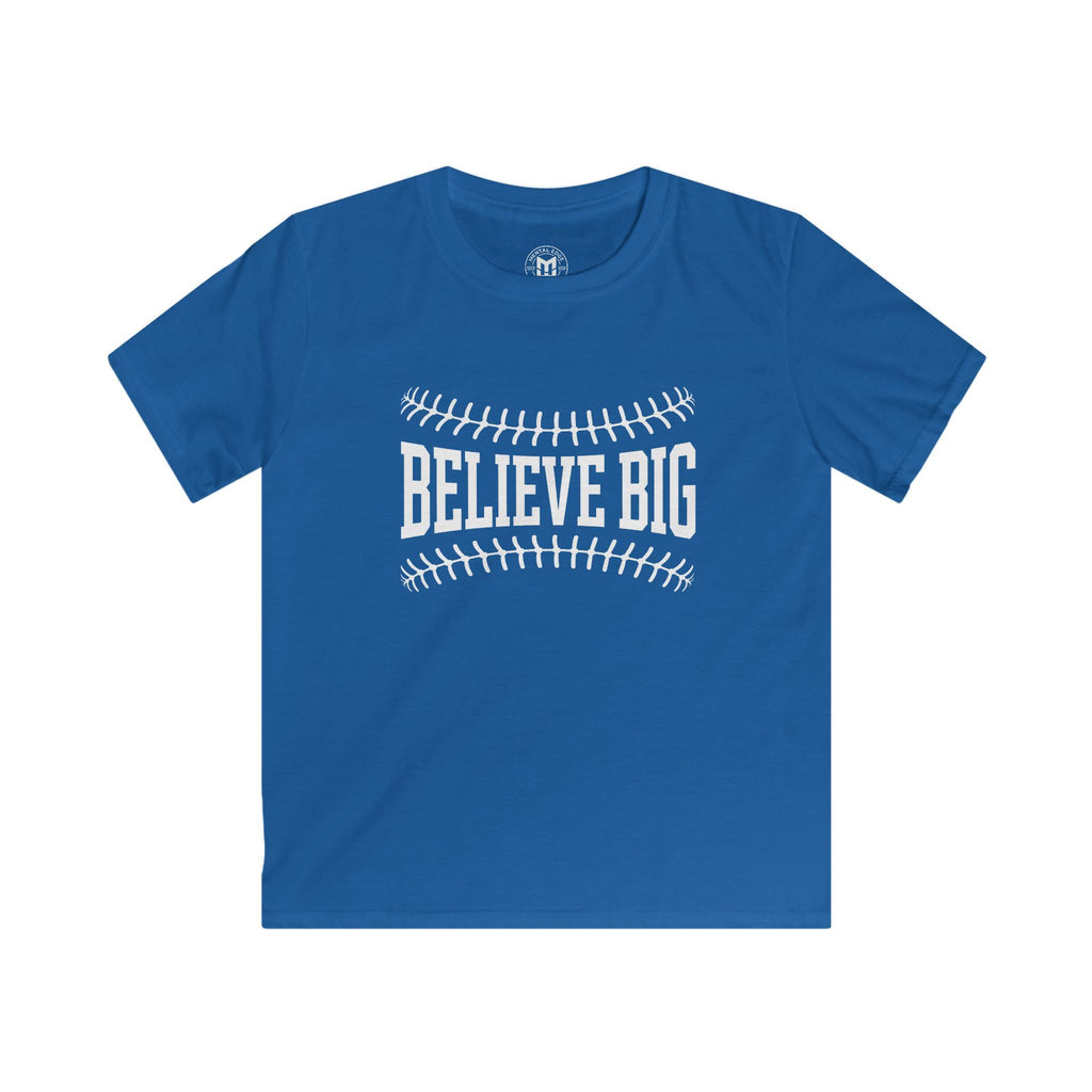 Kids 'Believe Big' Baseball T‑Shirt