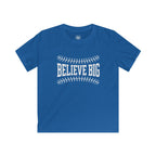 Kids 'Believe Big' Baseball T‑Shirt