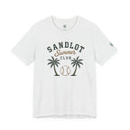 Sandlot Summer Club T-Shirt — Retro Baseball Palm Tree Tee