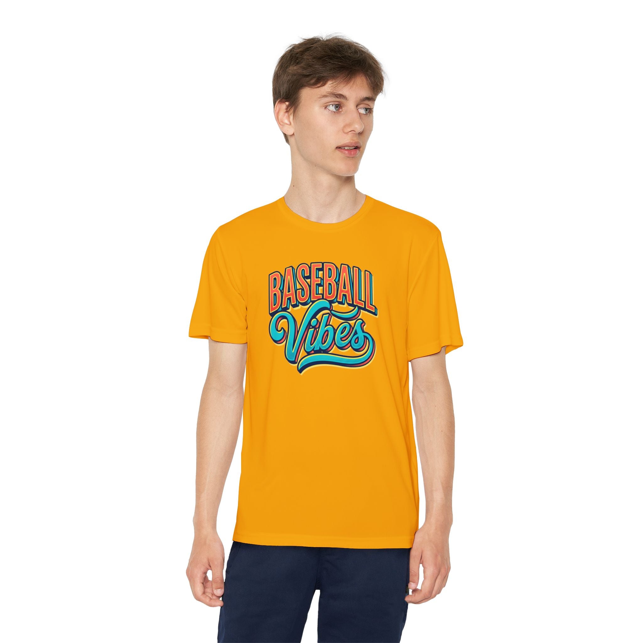Youth Baseball Vibes Dri-Fit Tee