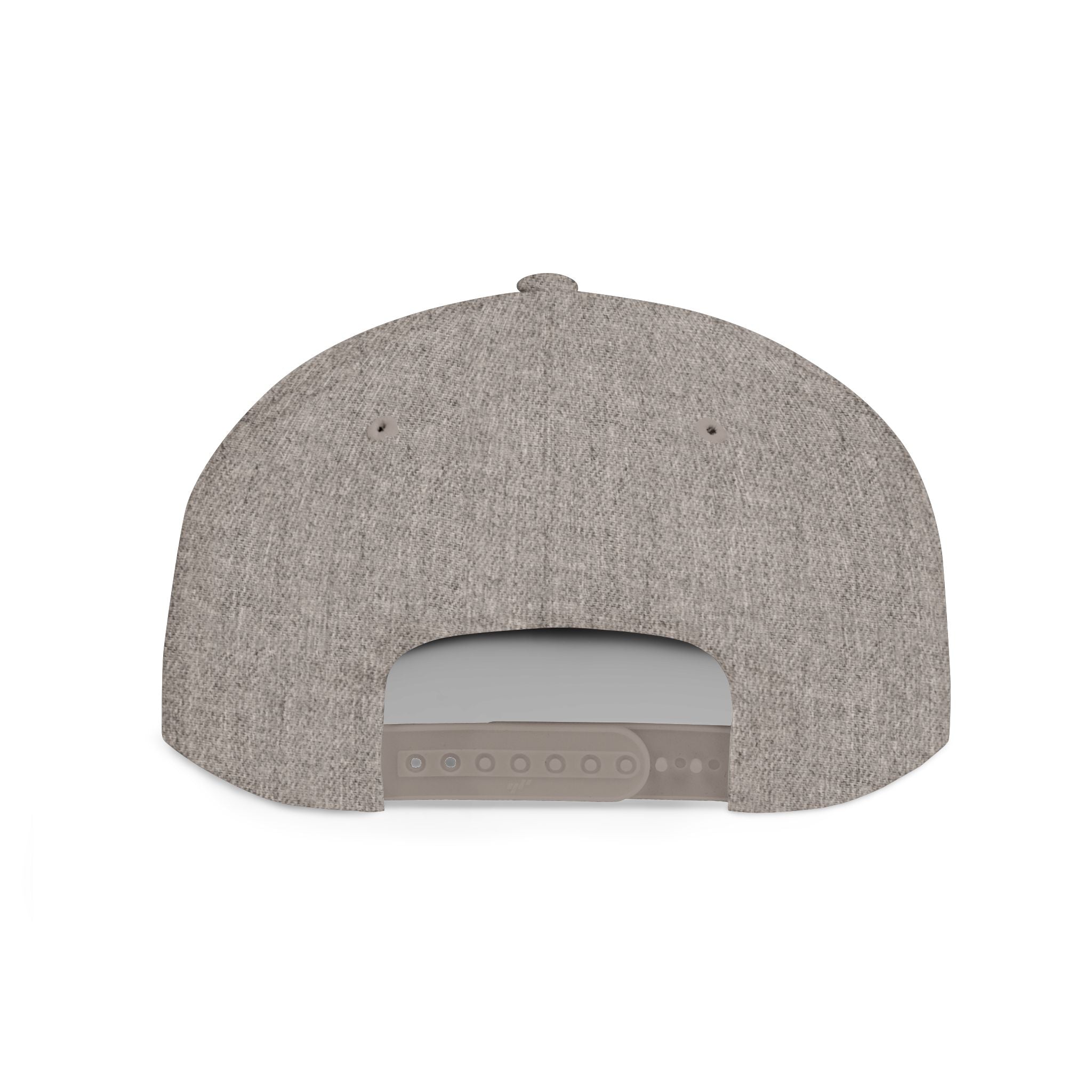 Mental Edge Flat Bill Snapback Hat — Minimal Athletic Logo Cap