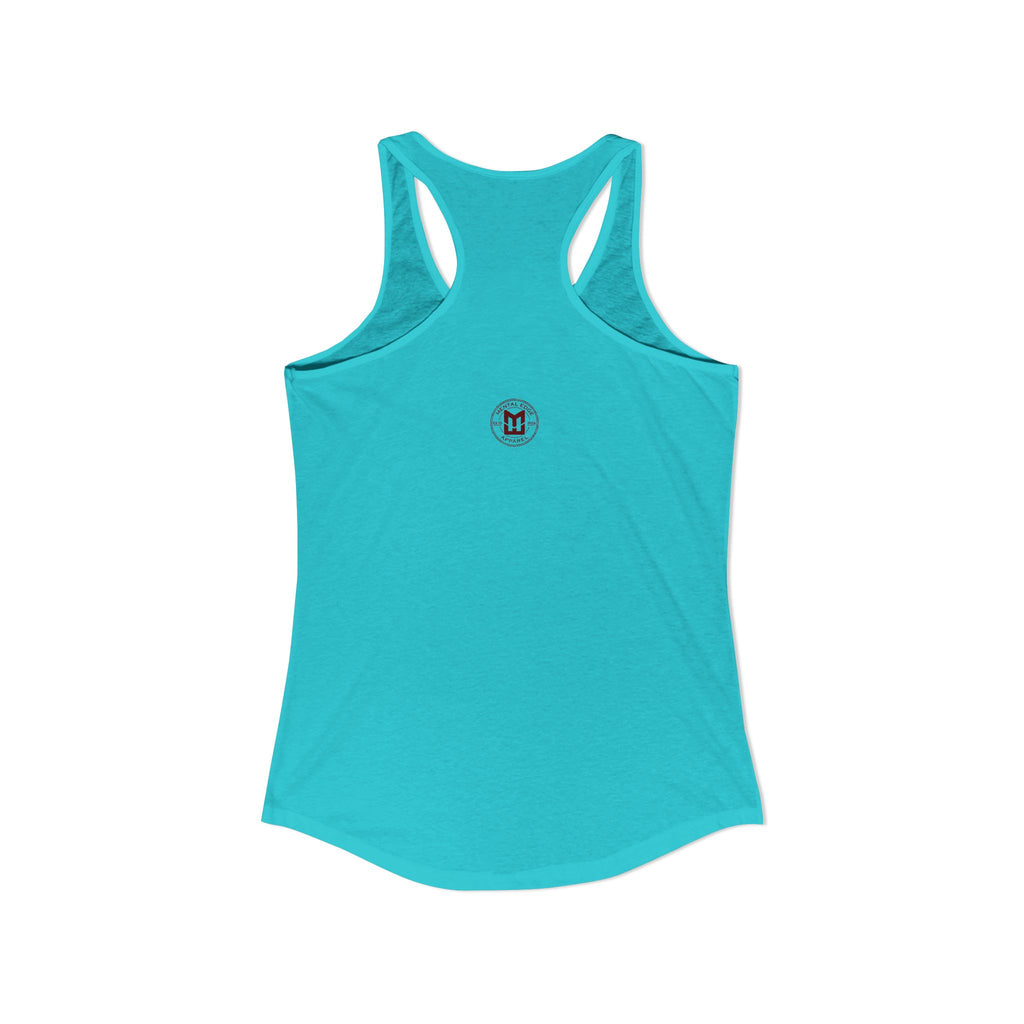Relax He's 10 Baseball Moms Racerback Tank
