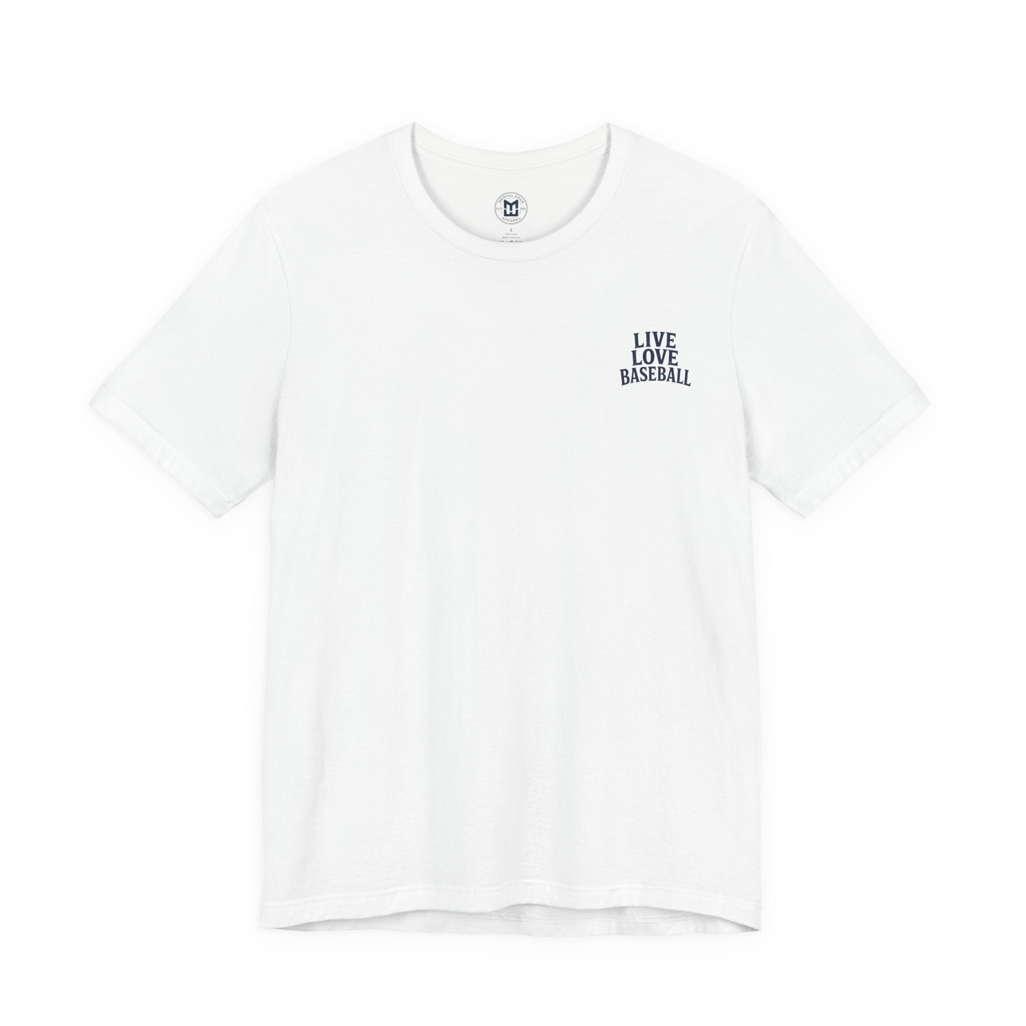 Baseball Tee — "Live Love Baseball" Vintage Sunset Unisex T-Shirt