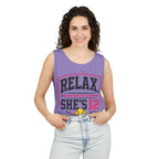 Relax… She's 12 Softball Tank Top