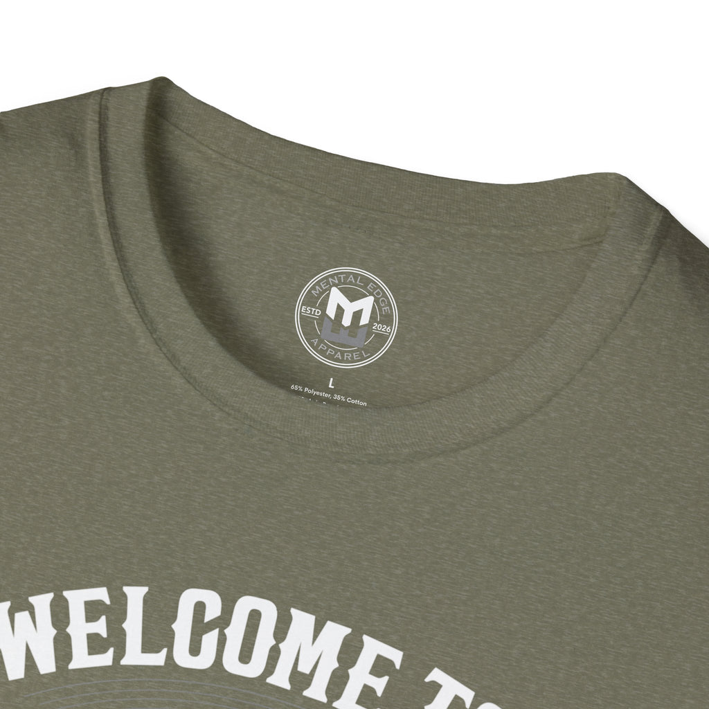 Welcome to Tanksville Tank Adult T-Shirt