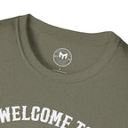 Welcome to Tanksville Tank Adult T-Shirt