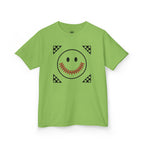 Kids T-Shirt — "Smily Baseball Seams Face" Baseball Tee