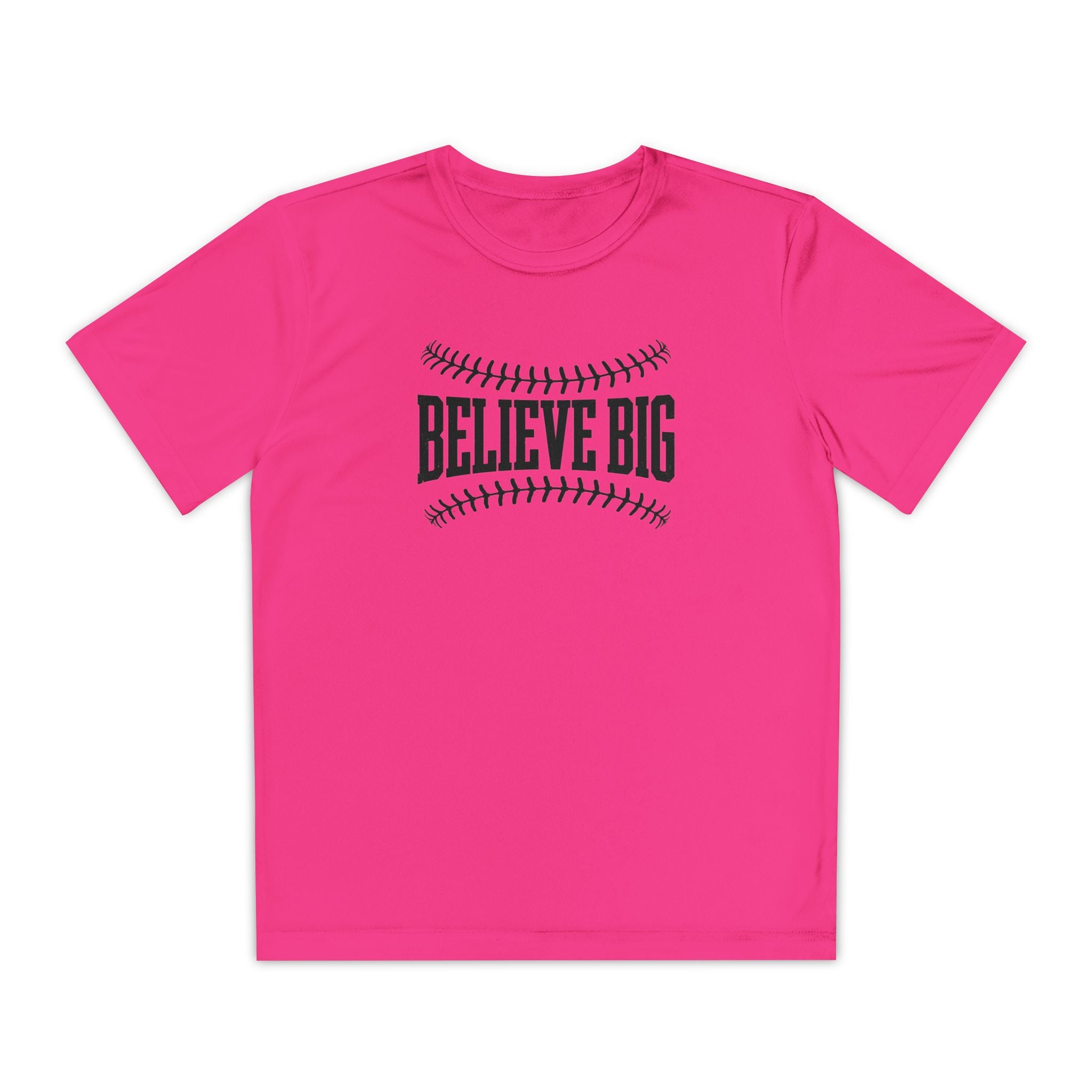 Believe Big Youth Baseball Dri Fit Tee