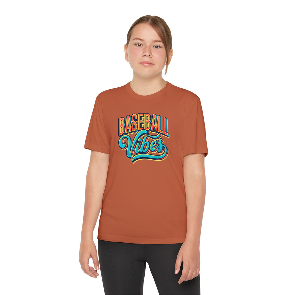 Youth Baseball Vibes Dri-Fit Tee