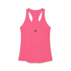Banned to The Outfield Baseball Moms Ideal Racerback Tank