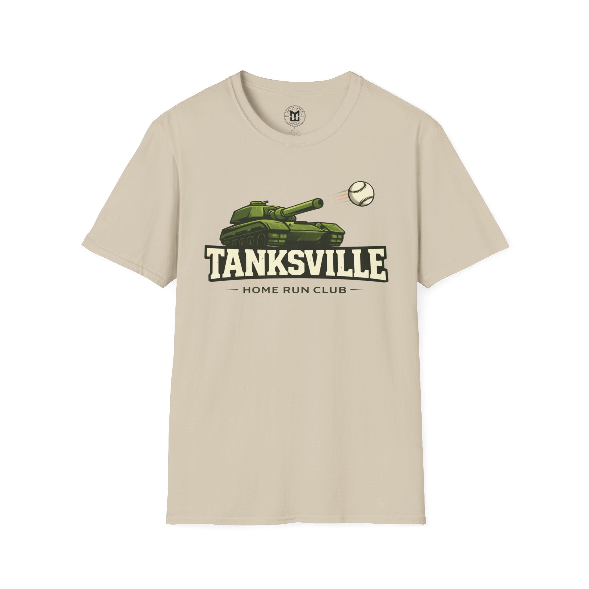 Tanksville Baseball Home Run Club' Vintage Sports Tee