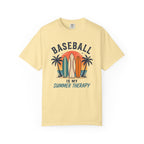 Baseball Is My Summer Therapy T-Shirt