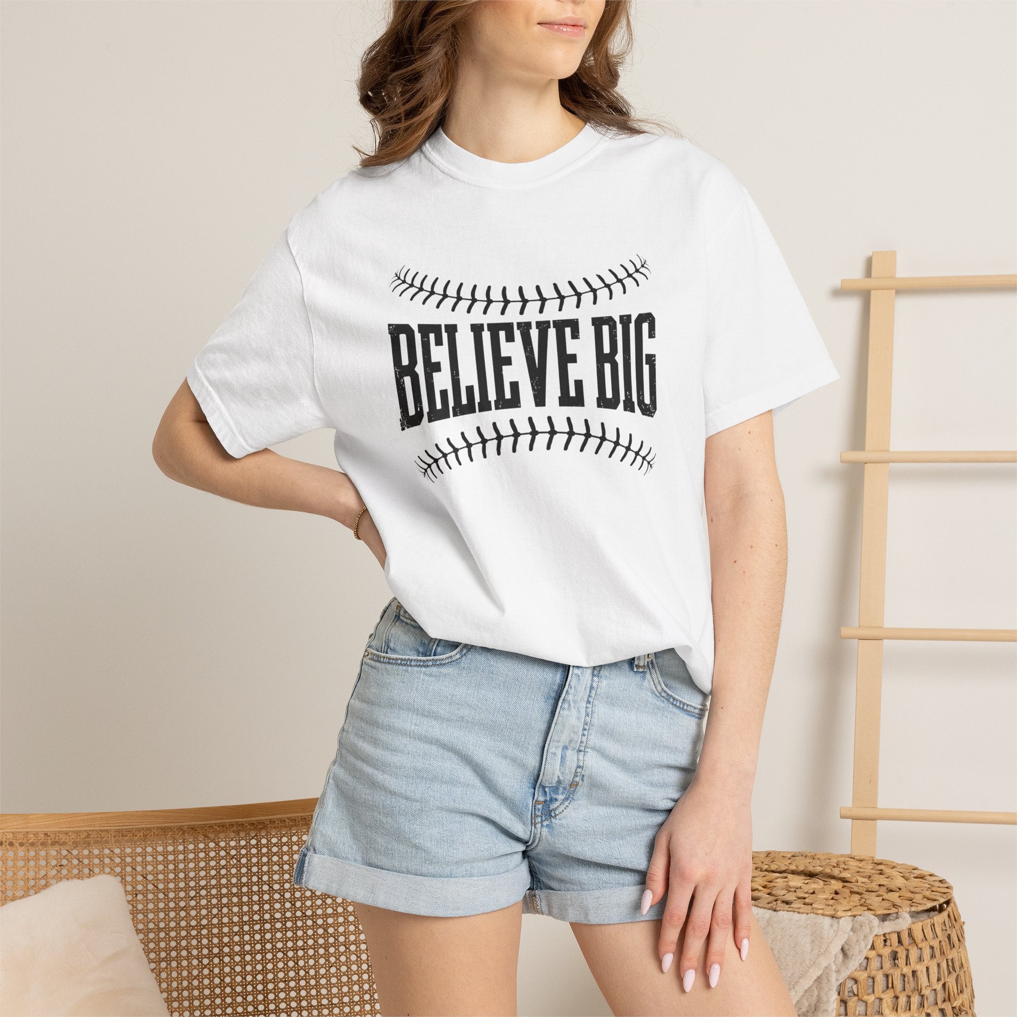 Believe Big Baseball T-Shirt