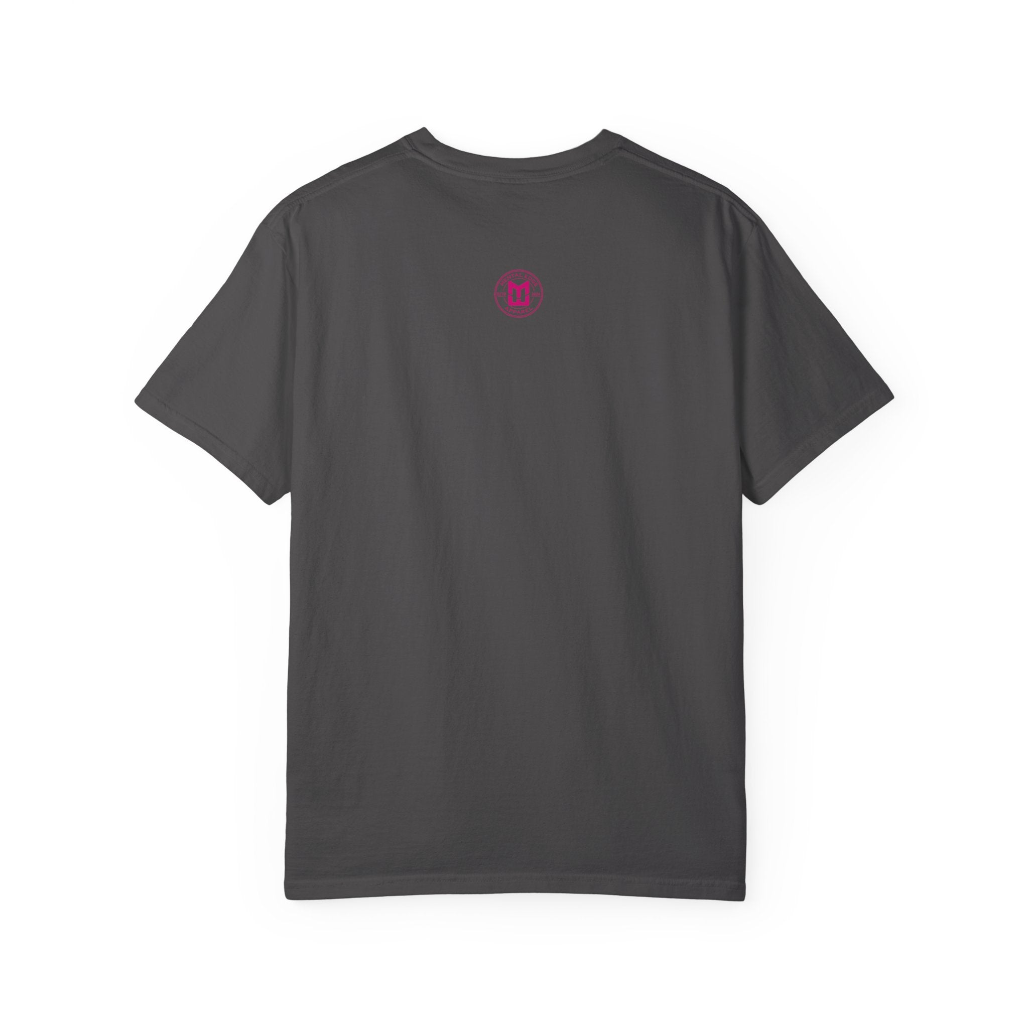 ME Mental Edge Baseball Plate T‑Shirt — Pink Monogram Graphic Comfort Colors Tee