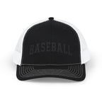Baseball Trucker Cap – Vintage Distressed Baseball Snapback