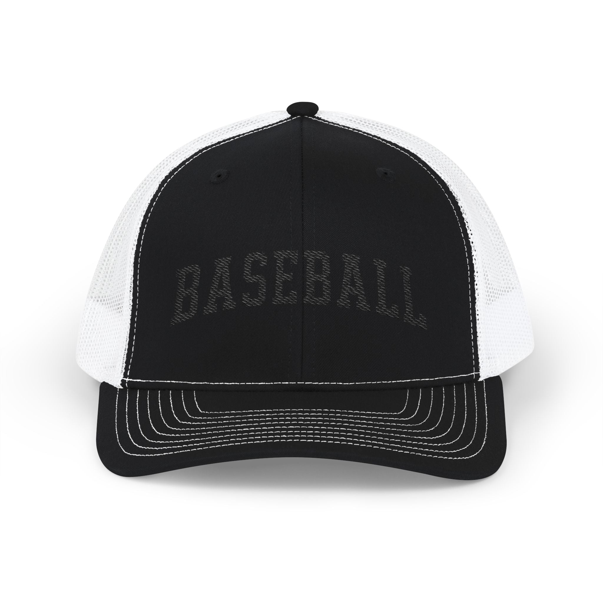 Baseball Trucker Cap – Vintage Distressed Baseball Snapback