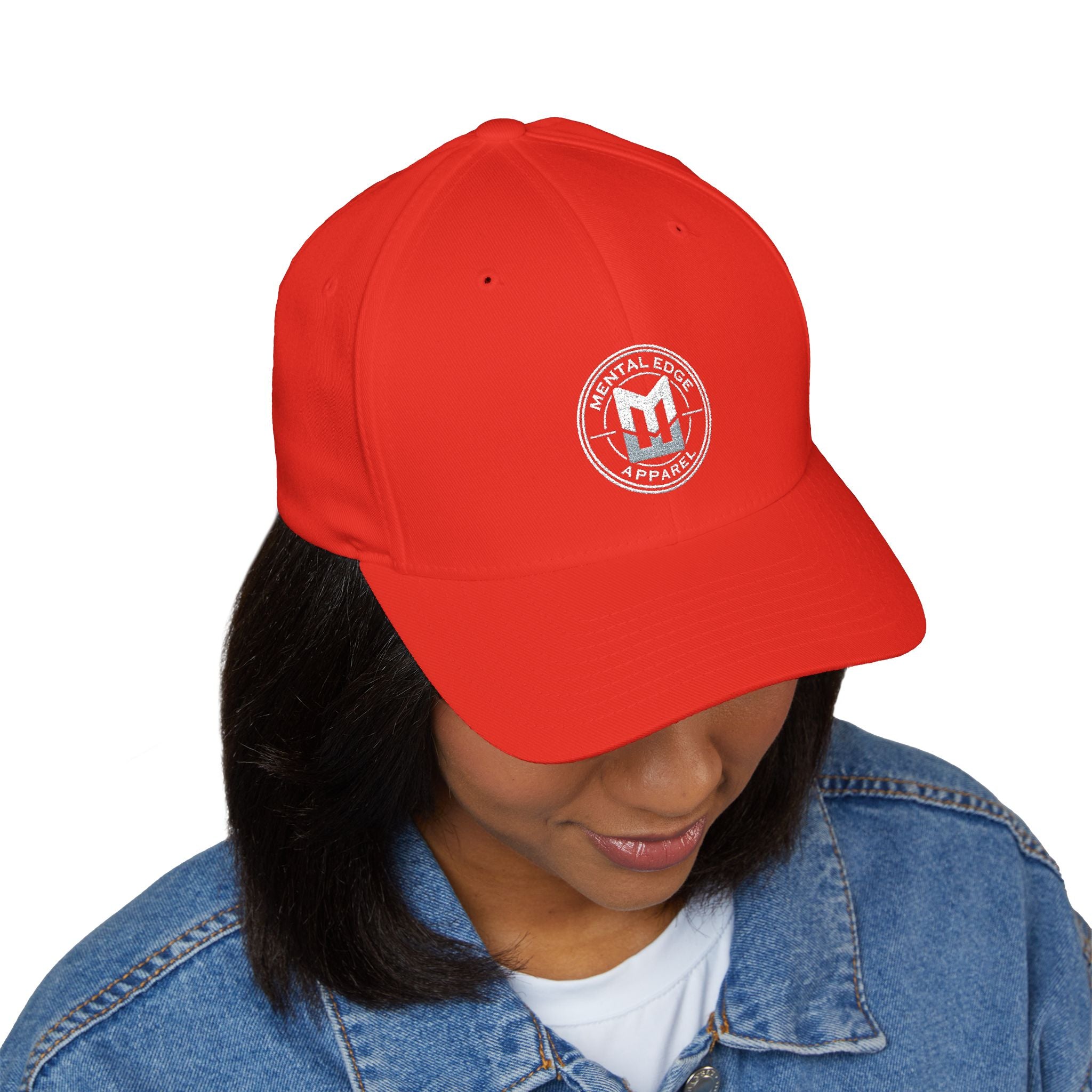 Embroidered Minimalist Mental Edge Logo Cap