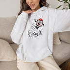 See Ya! Baseball Heater Character Hoodie — Retro Baseball Graphic Pullover