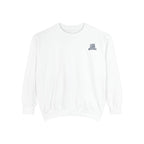 Baseball Sweatshirt — "Live Love Baseball" Vintage Sunset Crewneck Unisex