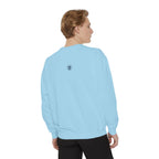 Baseball Unisex Sweatshirt - "Live Love Baseball" Vintage Sunset Crewneck