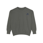 Baseball Sweatshirt — "Live Love Baseball" Vintage Sunset Crewneck Unisex
