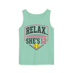Relax… She's 12 Softball Tank Top