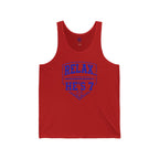 Relax… He's 7 Baeball Parent Tank Top – Blue