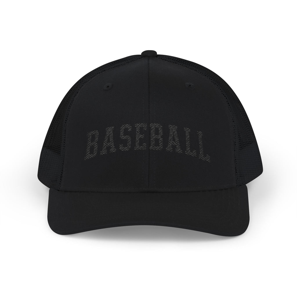 Baseball Trucker Cap – Vintage Distressed Baseball Snapback