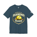 Raised on the Diamond Made Softball Tee
