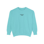Baseball Vibes Sweatshirt — Minimalist White Crewneck