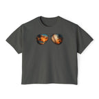 Sunglasses Sunset Baseball Women's Boxy Tee