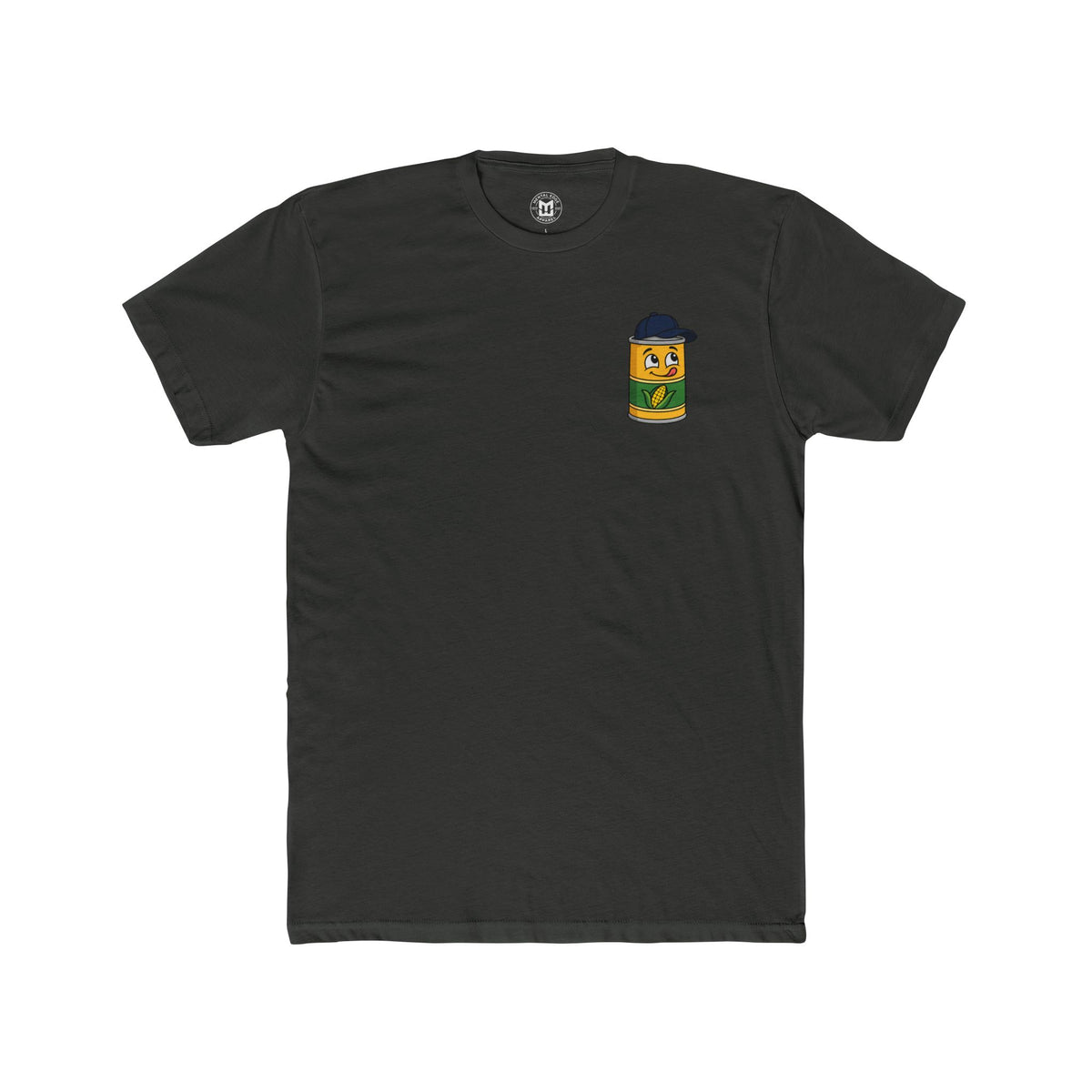 Can of Corn Baseball T‑Shirt - Two Sided